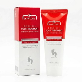 3W Clinic 3W Clinic Enrich Foot Treatment 100ml / 3w 클리닉 3W 클리닉 앤리치 풋 트리트먼트 100ml