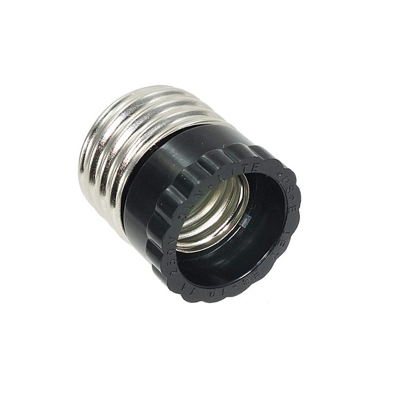 Aiwode E26 to E17 Base Conversion Adapter, LED Bulb E17 Base Conversion Adapter, Bare Bulb, Bulb Socket Ceiling Lighting, Bakelite+Bronze, No Bulb(Pack of 1)