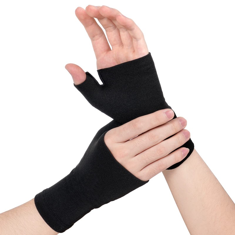 AOOWU Compression Support Thumb Splint, Pack of 2 Compressive Wrist