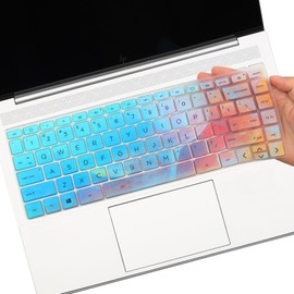 Colorful Keyboard Cover for 2024 2023 14" HP Envy 2-in-1 14t-es000 14-es0013dx 14-es0033dx, HP Laptop 14-em 14-ee 14-em0033nr 14z-em000 14t-ee000, HP Pavilion 14z-ey100/ey000 14-ey0047nr 14t-ew100