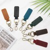 FAMA.store Premium Genuine Leather Car Keychain - Key Ring Organizer