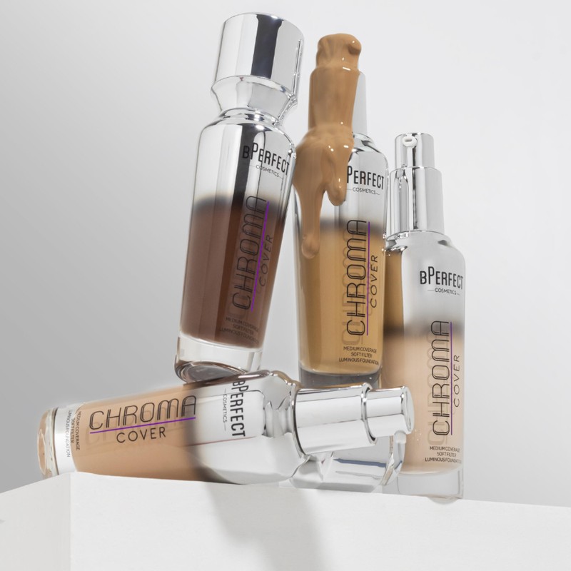 BPerfect Cosmetics - Chroma Cover Luminous Foundation - N8