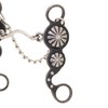 Cowboy Tack Nellie Miller Double Concho Low Ported Chain Shank
