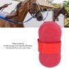Horse Brush Soft Bristles Skid Resistant Handle Horse Grooming Brush