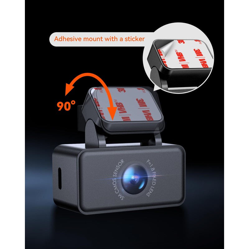Rear Camera Set for VANTRUE E360/E2 Dashcam