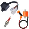 SecosAutoparts Ignition Coil Spark Plug CDI Compatible with Yamaha Timberwolf