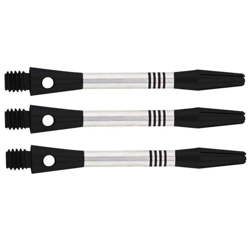 Bulls Cetra Aluminium Shaft Medium, Unisex, 54401, Black, 1 Satz