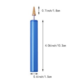 MIUSIE Leather Edge Dye Pen, Edge Roller Applicator,Essential Leather Edge Printing Tool for Leather Craft DIY,Leather Working,Leather Making