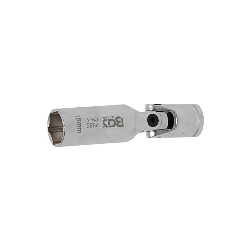 BGS Joint Socket for Spark Plugs 10 (3/8 Drive, 16