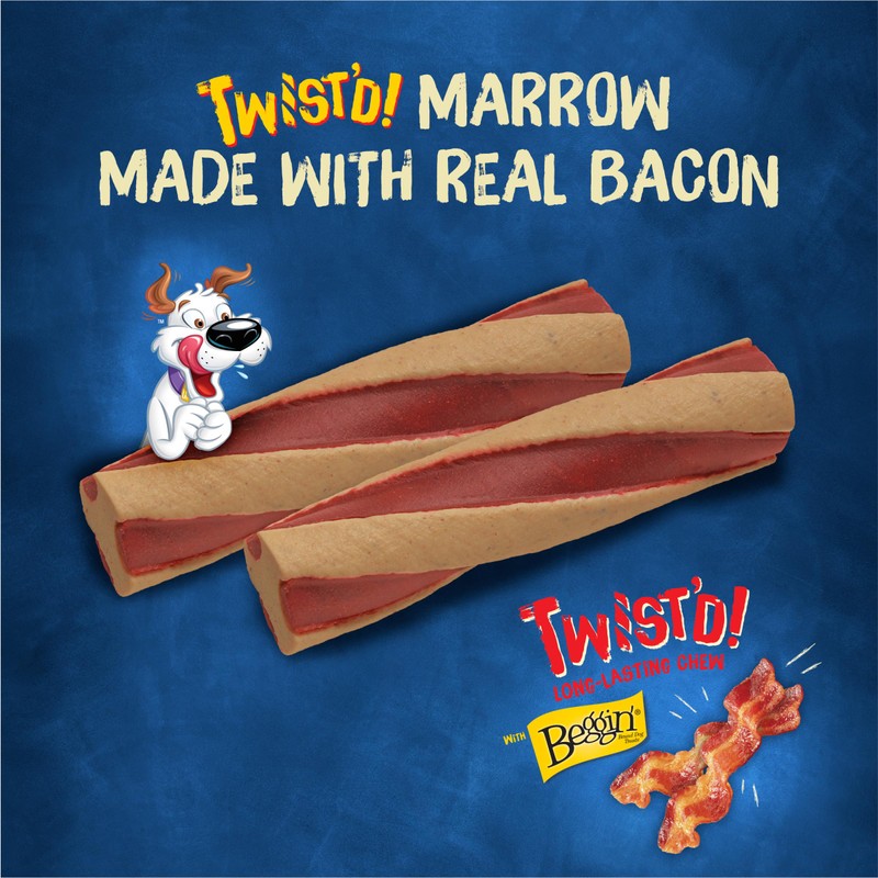 Purina Busy With Beggin' Dog Treats, Twist'd - 10 Count