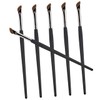 VICASKY 6pcs Angled Eyeliner Brush Flat Eyebrow Eye Shadow and