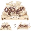 ROKR Open Closed Sign 3D Wooden Building Model Kits for