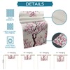 Cherry Blossom Table Runner 36 Inches Long Cotton Linen Tablerunner
