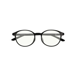 Zov ZN201P02 Boston Shaped Lightweight PC Glasses, Blue Light Reduction Rate, Approximately 35% PC Ultra Type, PC Transparent Lens, Computer Glasses, PC Glasses, Unisex Fashionable Gaming Smartphone