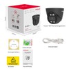 Foscam T5EP 5MP POE Surveillance Camera with Built-in Headlight and
