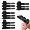 Finger Splint, 4 Pcs Trigger Finger Splint, Finger Brace with
