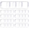 36 Pcs Clear Makeup Bag, PVC Transparent Travel Toiletry Bags,