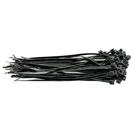 Draper 70391 Nylon 3.6 x 150mm Black Cable Ties (100 Pieces)