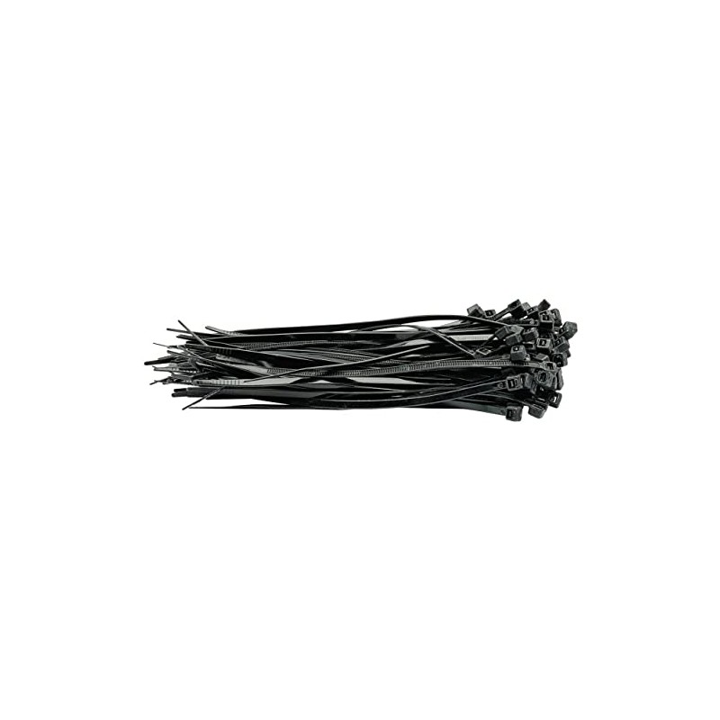 Draper 70391 Nylon 3.6 x 150mm Black Cable Ties (100