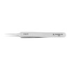 Excelta Precision Tweezers, Straight Tapered Ultra Fine Point, Anti-Magnetic Stainless