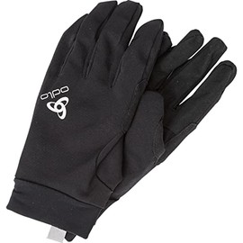 Odlo Unisex Guanti WATERPROOF LIGHT, Nero, M