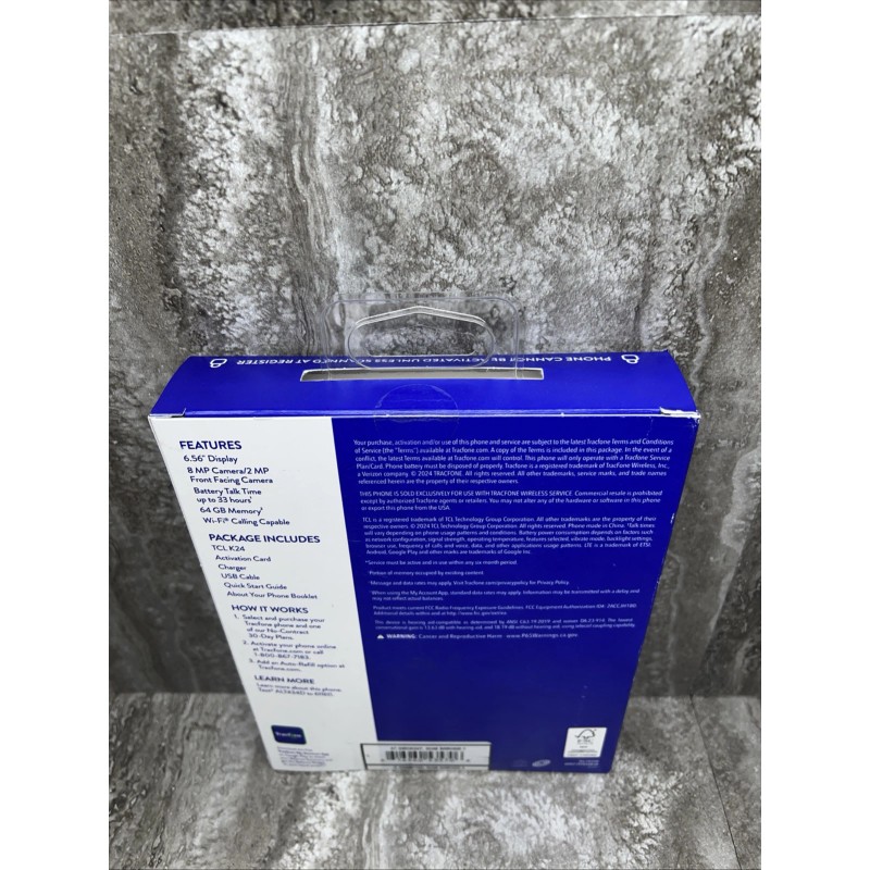 TracFone BRAND NEW - Tracfone - TCL K24 - 64