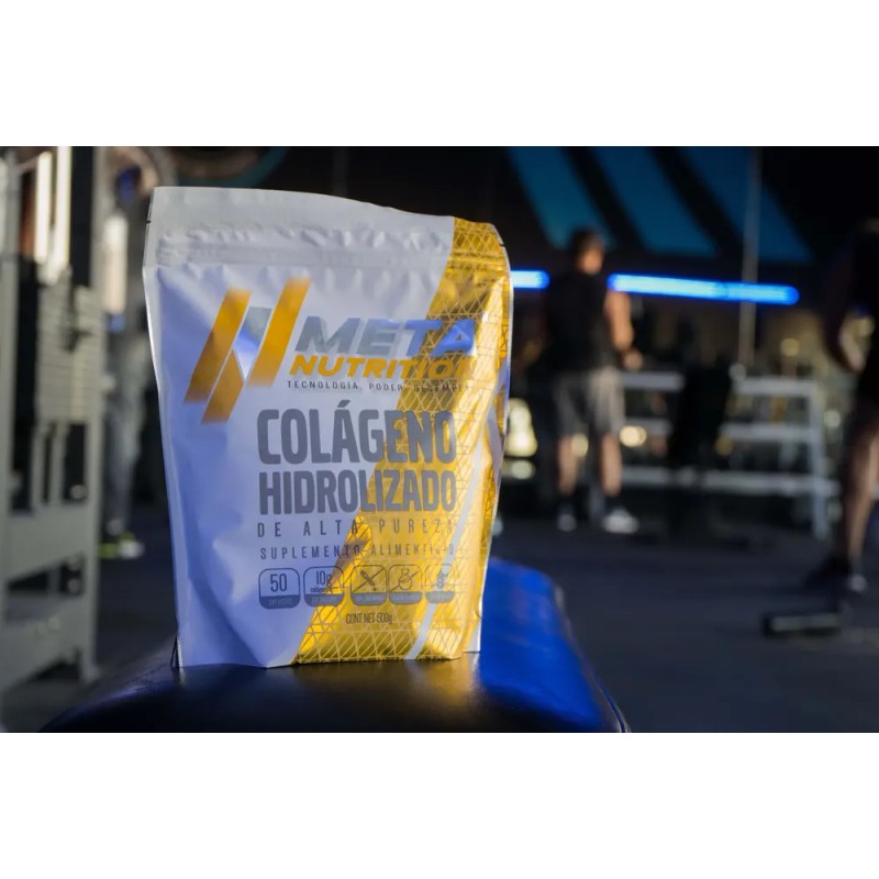 Meta Nutrition Colageno Hidrolizado 500 Gr 50 Porciones