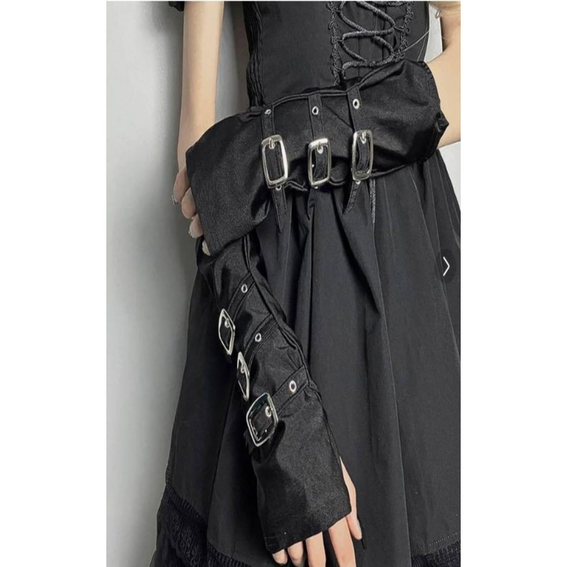 La kukuna Arm Warmer, Mine System, Sickness Mikawa, Gothic Loli,