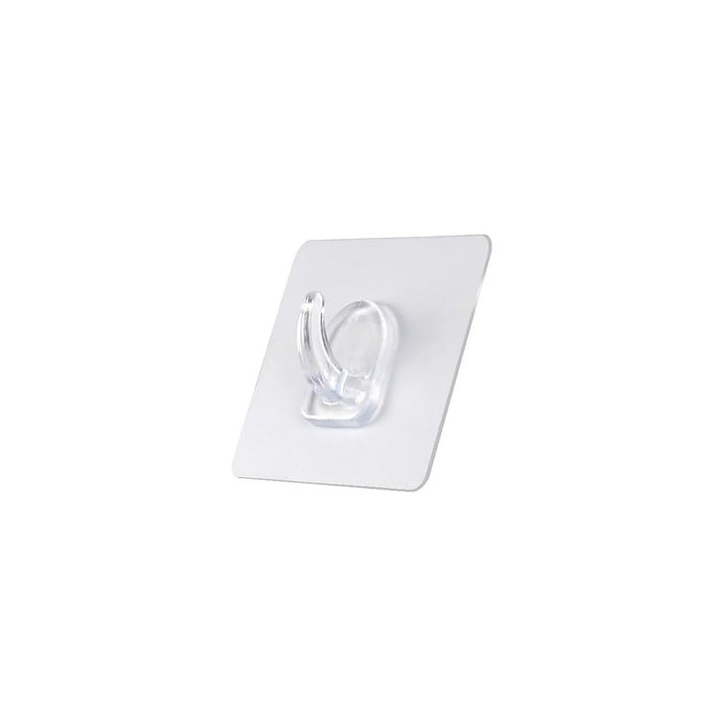 Adhesive Hooks - Strong Self-Adhesive Hooks, Stable Load-Bearing, Suitable for
