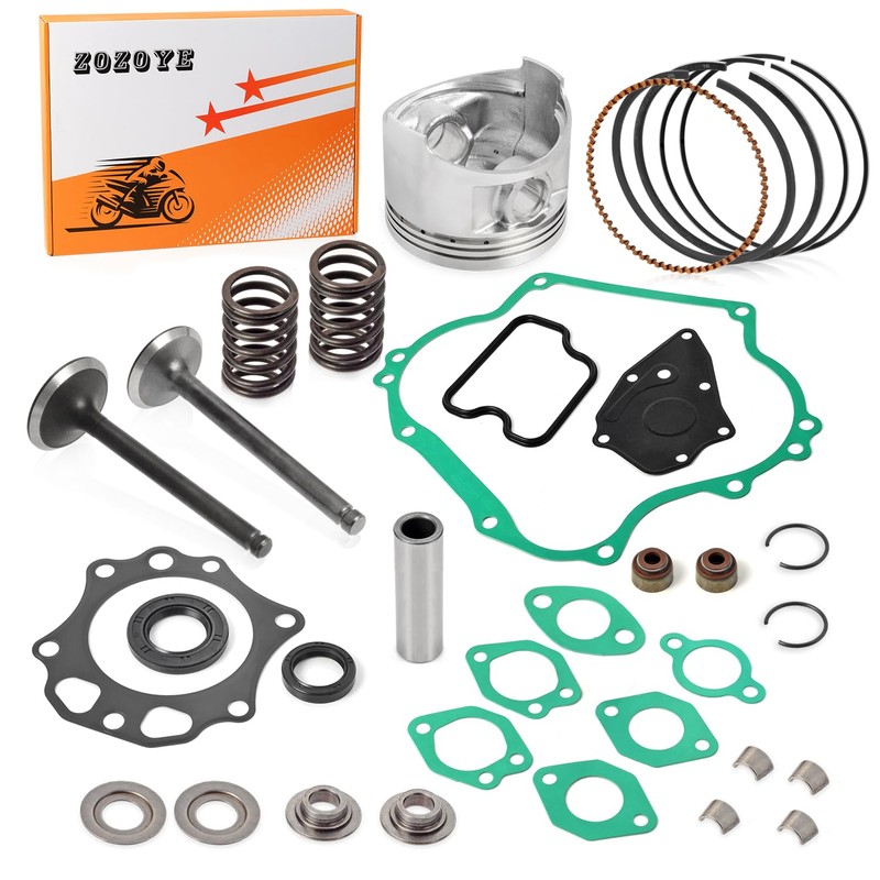 Top End Rebuild Kit Oversize 0.25mm Piston and Ring Intake