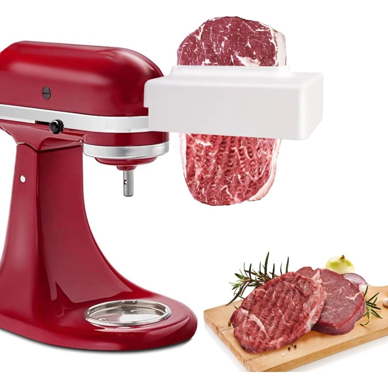 Slltto Meat Tenderizer for Kitchenaid Cuisinart Stand Mixer with Stainless