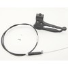 Rollator Brake Handle Replacement Hand Brake with Cable,40" Cable,5W &
