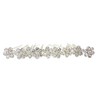Jewellery of Lords 10 Sparkling White Crystal Flower Wedding Bridal