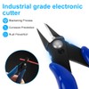 Ainiv 2 PCS Wire Cutters, Spring-Loaded Side Cutters Flush Cutters,
