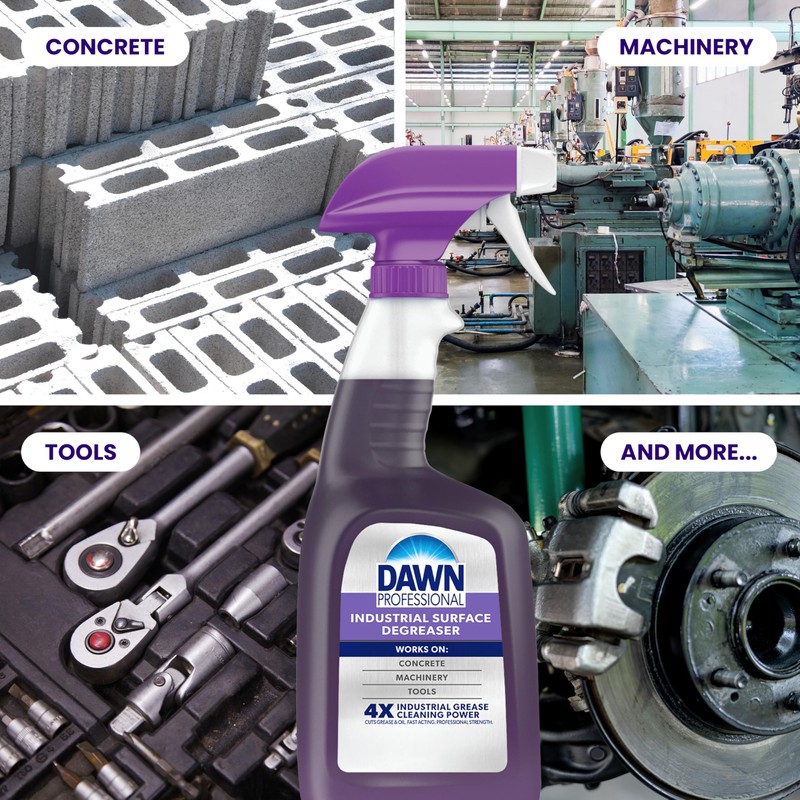 Dawn PRO Industrial Surface Degreaser, Bulk Foaming Spray Refills for