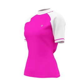 HDTIYUYP UV Shirt Women Girls - Water Swimming T-Shirt Rash Guard Women Swimming Shirt Surf Shirt Quick-Drying Beach Shirt Wet Top, pink