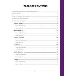 SHOW ME Challenges and Clues for World Geography Book