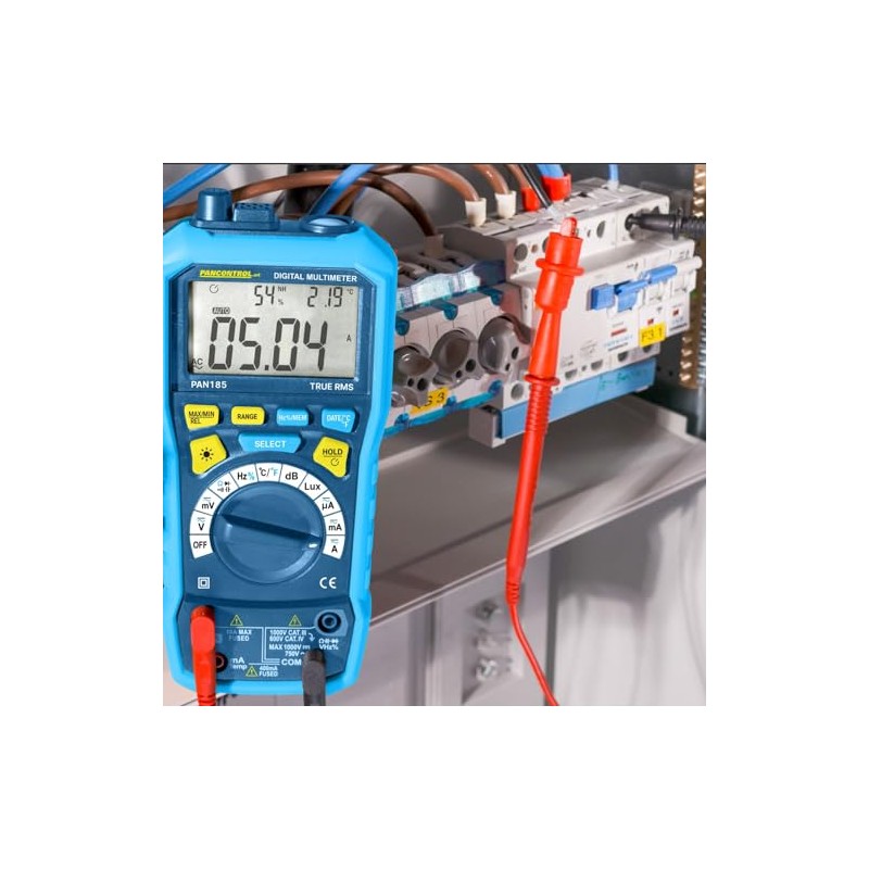 Pancontrol PAN 185 Digital Multimeter, Multisensor Meter True RMS CAT