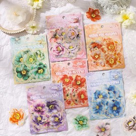 Pegatinas de vida artística, pegatinas para álbumes de recortes, pegatinas decorativas, pegatinas adhesivas para equipaje, vidrio, agendas, cuadernos, álbumes de recortes decorativos