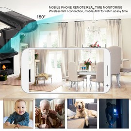 Reversing Camera, Wireless Reversing Camera, Waterproof HD Night Vision Reversing Camera with Motion Detection for Car, RV, Truck