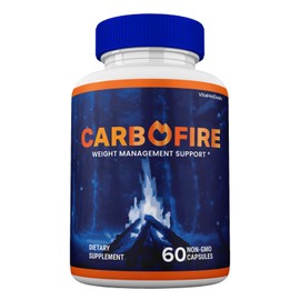Carbofire Capsules Maximum Strength Formula Carbo Fire Pills Supplement (3 pack)