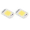 2 Pcs LED COB Chip High Power Driverless Integrated SMD