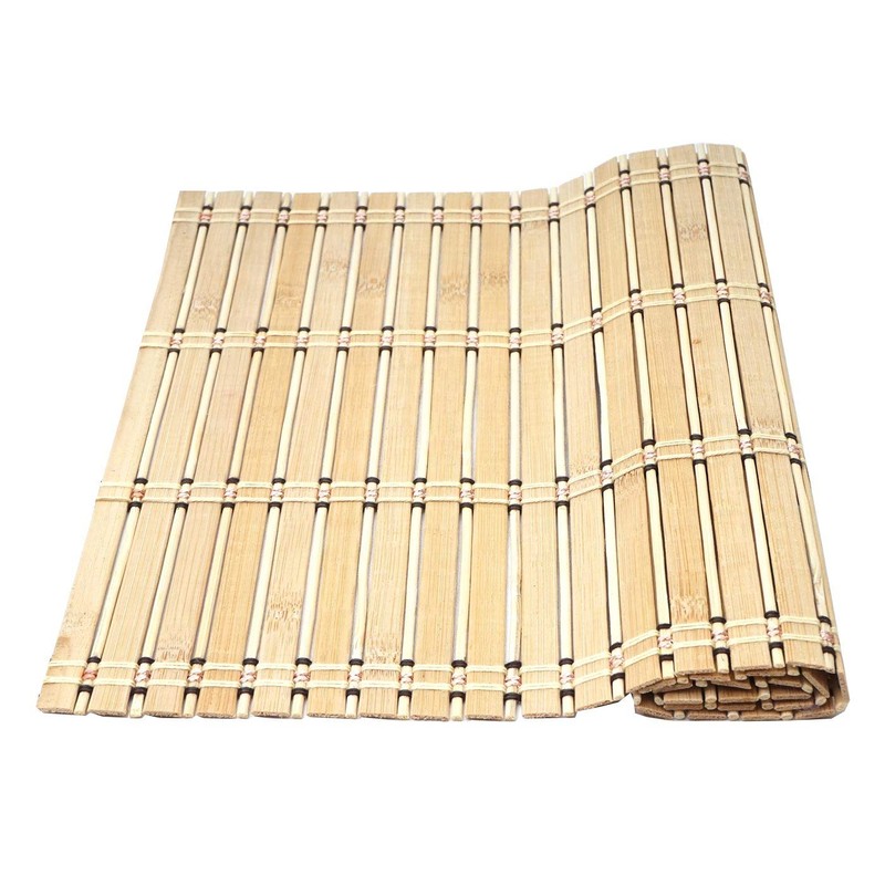 HWC-C13 6-Piece Place Mat Table Mat Bamboo Washable 45 x