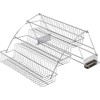 Hardware Resources 3-Tier Pull Down Spice Rack - Chrome-Finished Steel