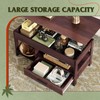 WLIVE Coffee Table, 39" Lift Top Coffee Table with Hidden