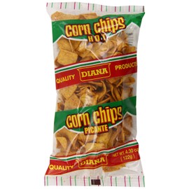 Diana Hot Corn Chips, Small, 4.30 Ounce (Pack of 24)