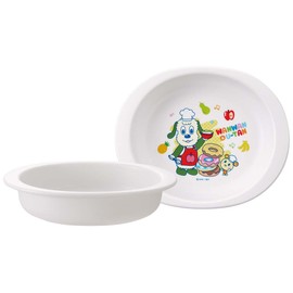 Skater XP25AG-A Baby Tableware, Small Plates, For Children, 5 Months and Up, Antibacterial, Plastic, 9.8 fl oz (290 ml)