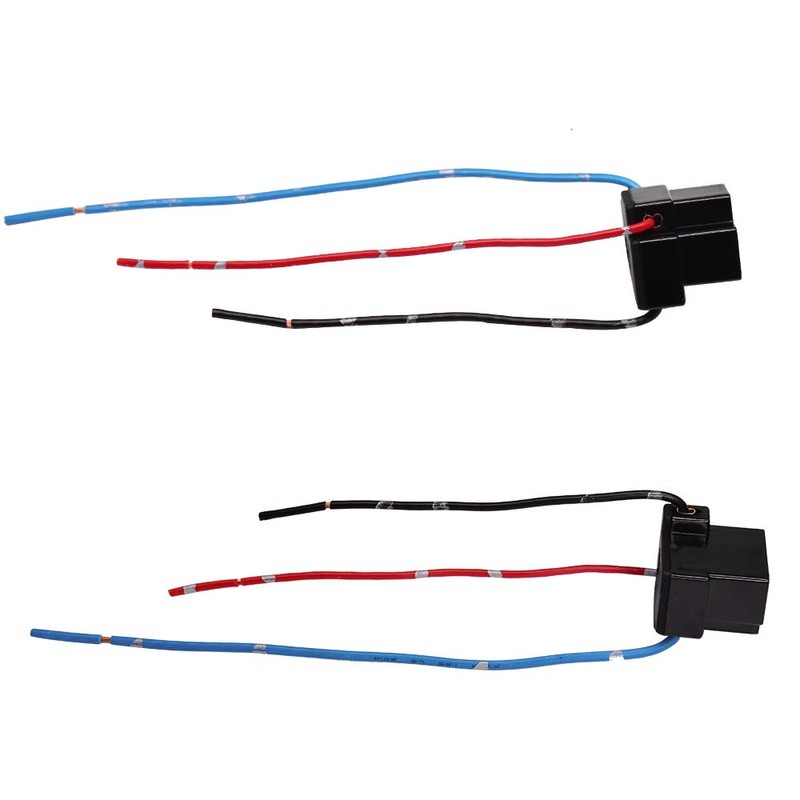 HUIQIAODS H4 Headlight Socket Lamp Connector Plug Wire Harness Adapter