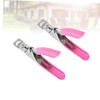 Ipetboom 2PCS Stainless Steel Nail Clippers Pedicure Clip Manicure Tool