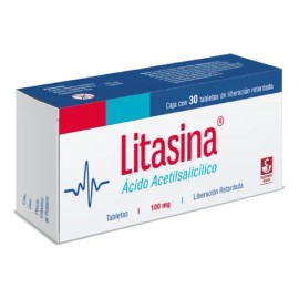 Litasina Tableta 100 Mg, 30 Tabletas